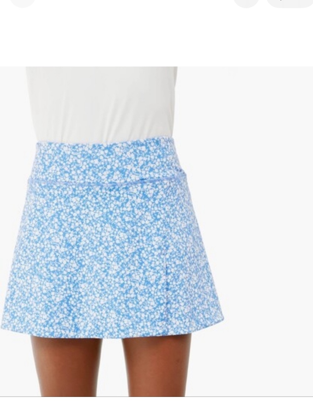 Tuckernuck x Cameron Eubanks blue and white athletic skort